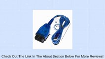 Eastvita� 20 Pin to OBD Obd2 Obdii DLC 16 Pin Car Diagnostic Adapter Converter Cable for KIA (Blue) Review