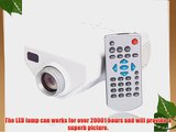 MeGooDo Mini Multimedia LED Projector Home Cinema Video Support AV TV VGA HDMI with Remote