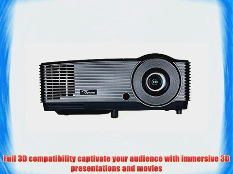 Optoma S311 Full 3D SVGA 3200 Lumen DLP Multimedia Projector with 2 HDMI Ports