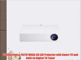 LG Electronics PA77U WXGA 3D LED Projector with Smart TV and Built-In Digital TV Tuner