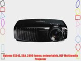 Optoma TX542 XGA 2800 lumen networkable DLP Multimedia Projector