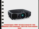 Epson PowerLite Pro Cinema 6020UB 3D 1080p 3LCD Projector with a pair of 3D Glasses Ceiling