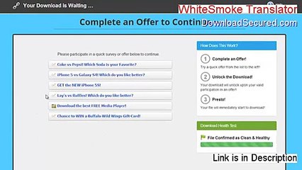 WhiteSmoke Translator Serial (Instant Download)