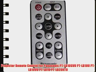 Projector Remote Control For Panasonic PT-LB10SVU PT-LB10U PT-LB10VU PT-LB1U PT-LB20NTU