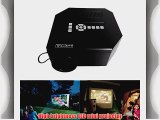 Aketek Mini Led Projector HDMI Home Theater LED Projector Support HDMI VGA AV USB HDMI Portable