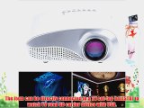 Aketek Newest LCD Home Theater Cinema Projector LED Multimedia Portable Video Pico Micro Small