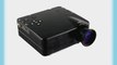 Aketek? Home LED Protable Projector HD PC AV VGA USB HDMI(Black)
