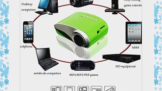 Aketek Newest LCD Home Theater Cinema Projector LED Multimedia Portable Video Pico Micro Small