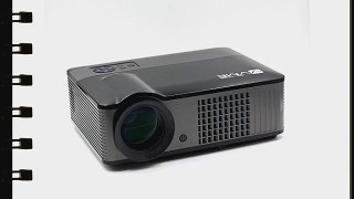 VVME V01E LED HDMI Projector 1080p HD Compatible (Native WVGA 854 x 540) For Home Cinema Movie
