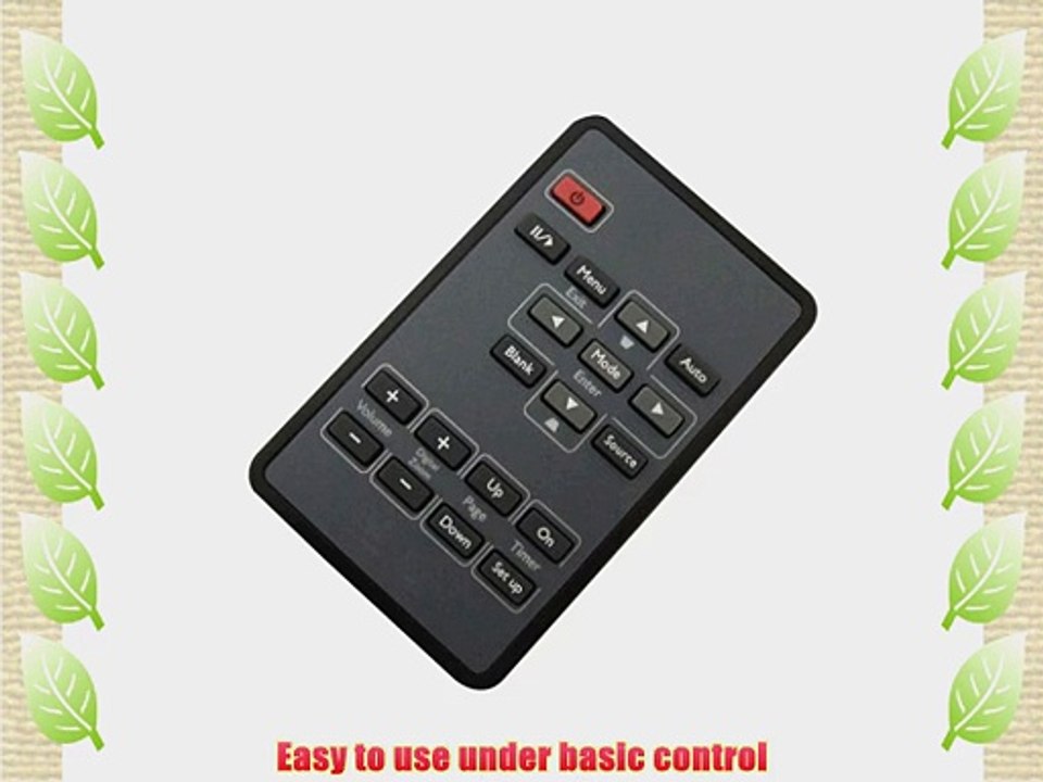 DLP Projector Remote Control Fit For Benq W1100 W1200 MP776ST MP772ST MP777 SP920P SP890