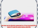Mini Shop? Newest 200 lumens Home Theater Cinema 3D projector LED Multimedia Portable Video