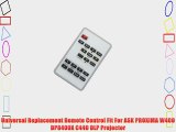 Universal Replacement Remote Control Fit For ASK PROXIMA W400 DP8400X C440 DLP Projector