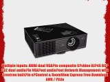 View Sonic PJD6253 XGA Front Projector 300 Inches - Black
