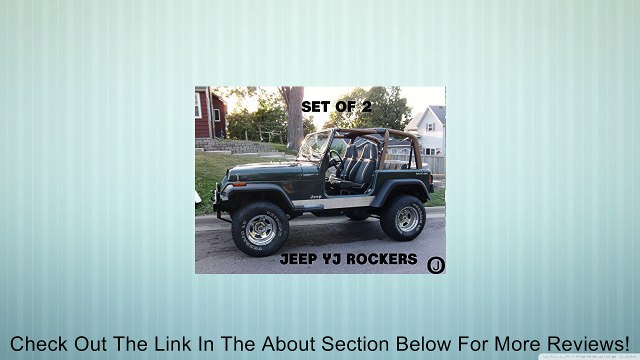 Jeep Yj Diamond Plate Side Rocker Panel 6 Review