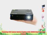 AAXA LED Android Pico/Micro Projector with LED WXGA 1280x800 Resolution 550 Lumens Android