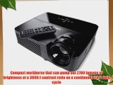 InFocus IN114 Portable DLP Projector 3D ready XGA 2700 Lumens