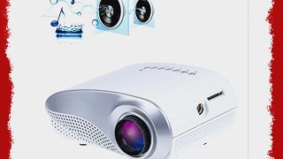 Aketek Newest Home Theater Cinema Projector LED Multimedia Portable Video Pico Micro Small
