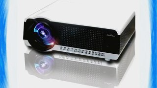 DBPOWER LED Projector 1080P HDMI USB Home Cinema Projector System for School Classrooms Home