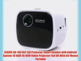 iCODIS CB-100 DLP LED Projector Smart Beamer with Android System 1G RAM 4G ROM Video Projector