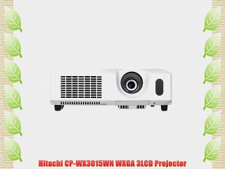 Hitachi CP-WX3015WN WXGA 3LCD Projector