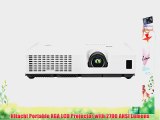 Hitachi Portable XGA LCD Projector with 2700 ANSI Lumens