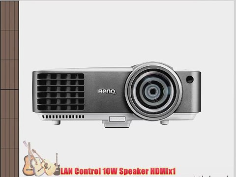 BenQ MW814ST 2500 Lumen WXGA Short Throw 3D DLP Projector
