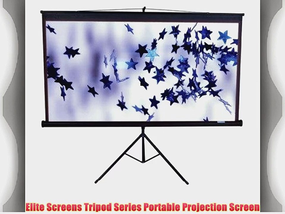 Elite Screens Tripod Series Portable Projection Screen