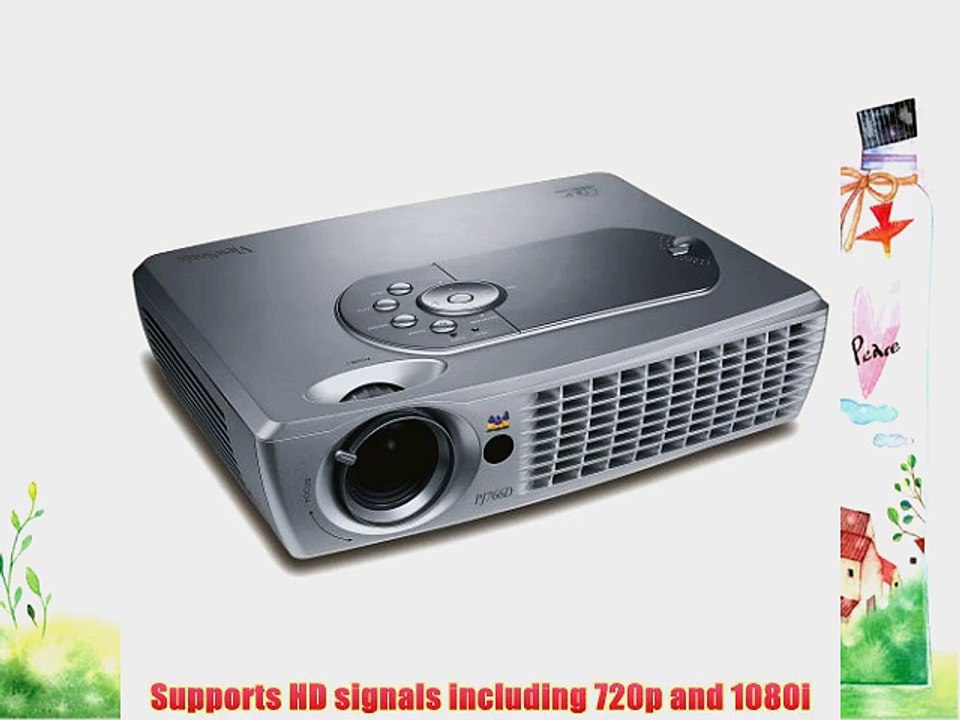 ViewSonic PJ766D MultiMedia DLP Projector 7.9Lbs
