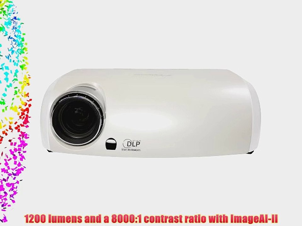 Optoma HD803 1080p DLP High Definition Home Theater Projector