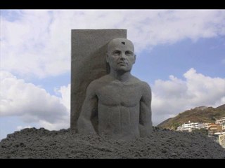 .. square .. sand art