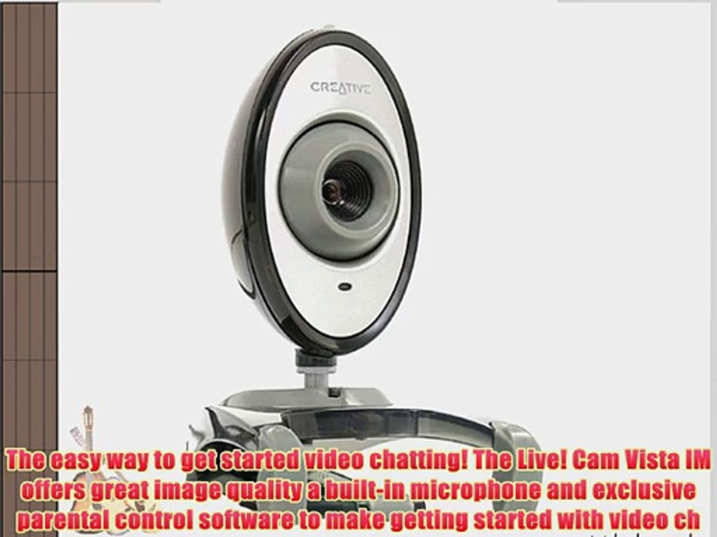 Creative Live! Cam Vista IM Webcam 73VF042000000 - video Dailymotion