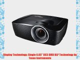 EH501 5000 Lumens 1920 x 1080 15000:1 3D DLP Projector [Office Product]