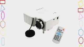 SainSonic UC28 Mini LED Portable HDMI Projector 320x240 AV VGA SD USB Slot with Remote Control