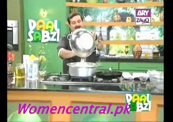 Aik Handi Kay Daal Chawal Recipe - Daal Sabzi - 10 March 2014