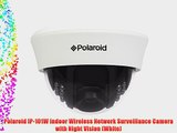 Polaroid IP-101W Indoor Wireless Network Surveillance Camera with Night Vision (White)