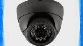 Shantech CCTV Security Camera - 700 TVL Day Night Vision Vandalproof Dome CMOS HDIS 1/3'' 3.6mm