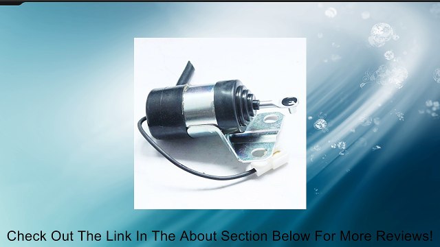 Holdwell Fuel Solenoid 15471-60010 for Kubota Tractor B1250HSD B1250HSE B1550D B1550E + Review