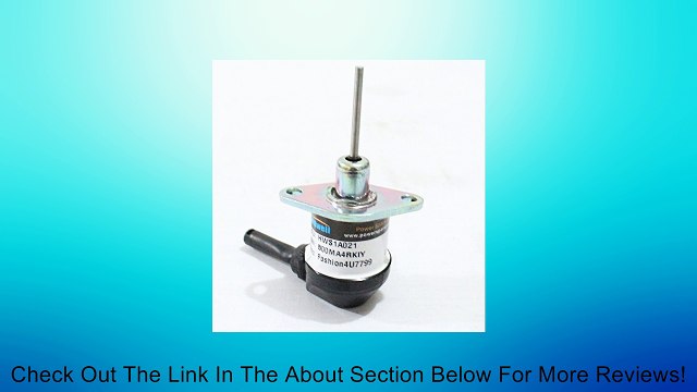 Holdwell Fuel Stop Solenoid 1A021-60015 12V for Kubota V2003 V2203 V2403 Tractor Mower Review