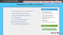 Download Entire Web Sites Software Key Gen (Download Here)