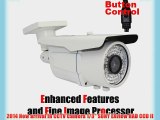 High End 4 Pack of Professional 1/3 SONY Exview HAD CCD II Outdoor Security Camera w/ Power