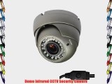 700TVL Varifocal 1/3 SONY Effio-E 960H CCD Dome Camera 36IR 2.8-12MM Zoom Infrared CCTV Surveillance