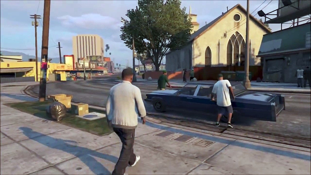 GTA V Grove Street/Franklin and Lamar Missions...