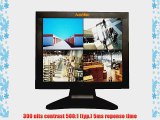 AccuView NS170 17 INCH CCTV Security LCD Monitor BNC LOOP THROUGH NTSC / PAL