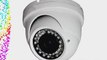 iPower Security SCCAME0022 Indoor Outdoor 700TVL Sony EXview CCD II Effio-E DSP Dome Security