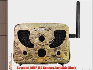 Spypoint 10MP LED Camera Invisible Black