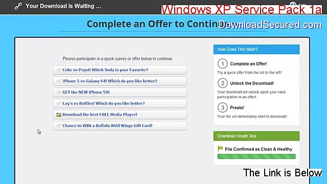 Windows XP Service Pack 1a (SP1a) Cracked (windows xp service pack 1a iso)