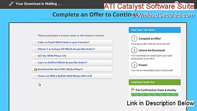 ATI Catalyst Software Suite (Windows Vista 32-bit / Windows 7 32-bit / Windows 8 32-bit) Free Download (Free of Risk Download 2015)