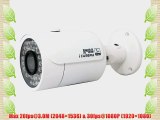Dahua IPC-HFW4300S 3MP HD Network Security Camera - 1080p Outdoor Indoor Small IR Bullet IP