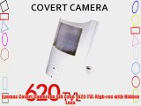 Eyemax Covert Camera in PIR Case : 620 TVL High-res with Hidden Lens