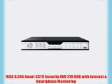 16CH H.264 Smart CCTV Security DVR 2TB HDD with Internet